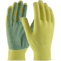 100% KEVLAR, 7 GAUGE, M. WGT, ANSI2, DOTS 1 SIDE GLOVE